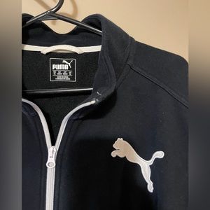 PUMA Fleece Track Jacket Size XL
